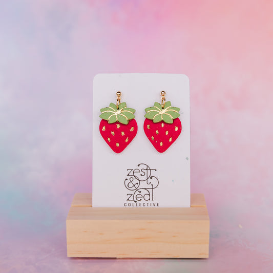 Strawberry Earrings